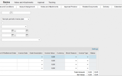 Invoice Payment Plans available in SAP SRM