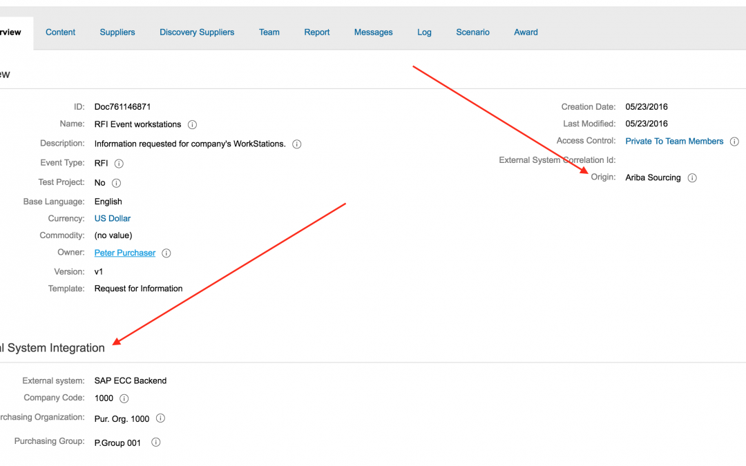 Nieuw in SAP Ariba: Totale RFQ integratie met  SAP ECC!
