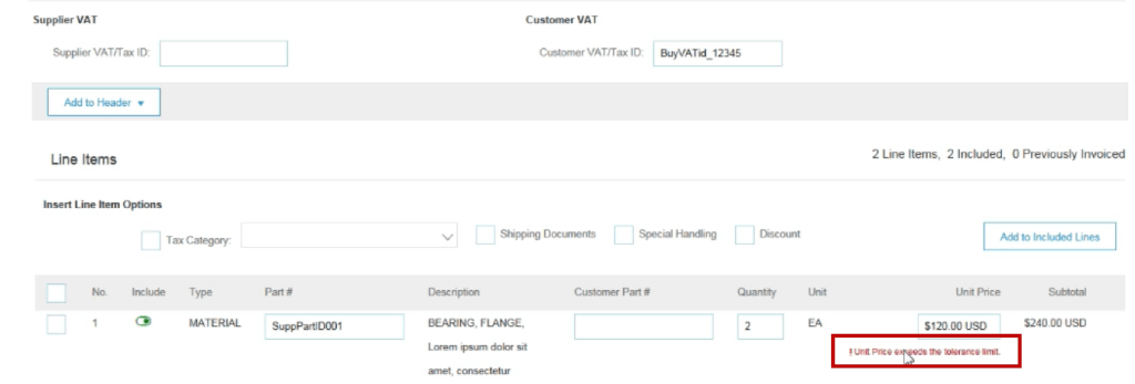 invoice-business-rules